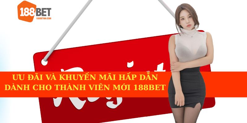 Ưu đãi và khuyến mãi hấp dẫn dành cho thành viên mới 188BET
